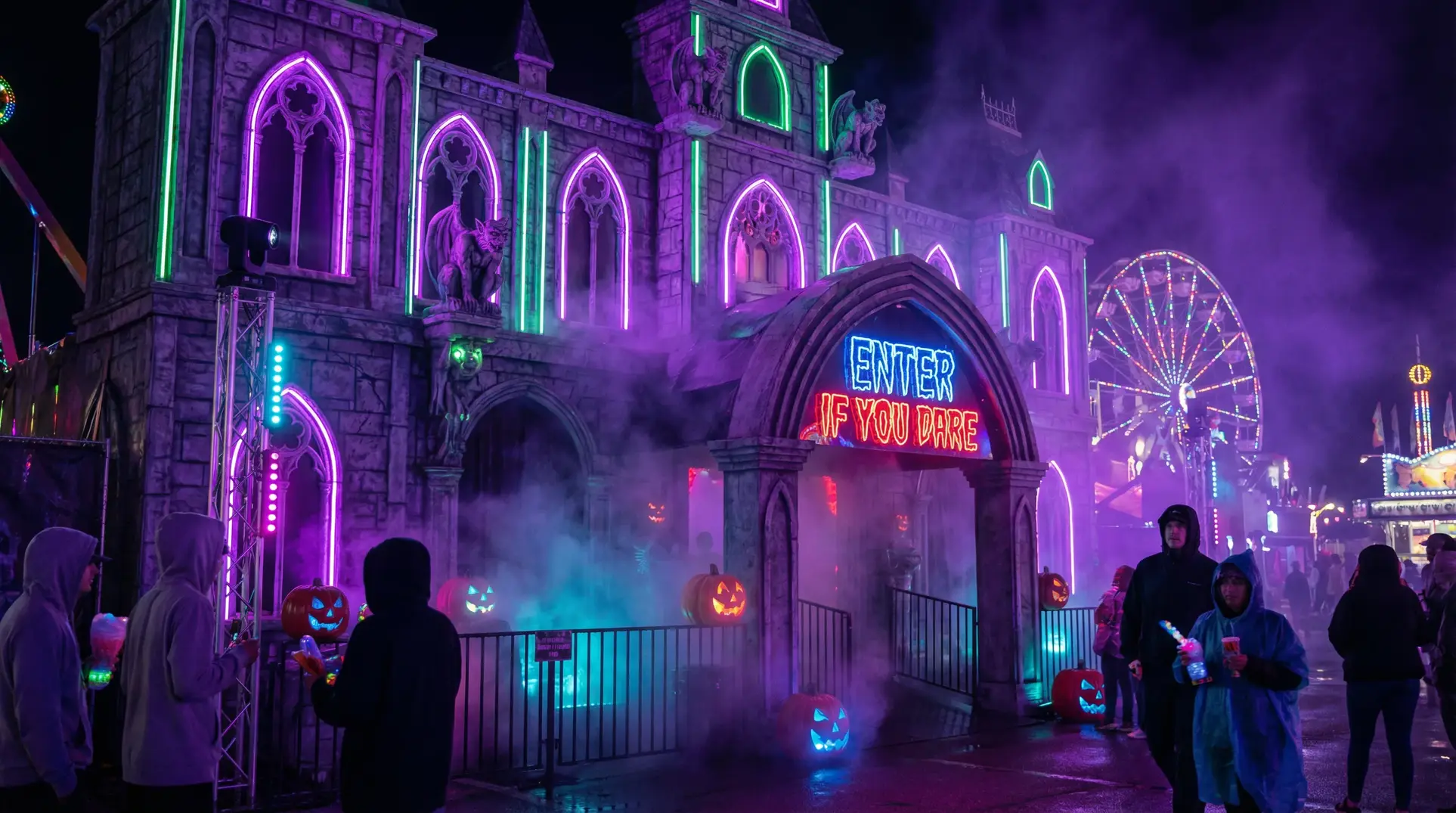 18禁 - 18禁专区神秘哥特式鬼屋入口